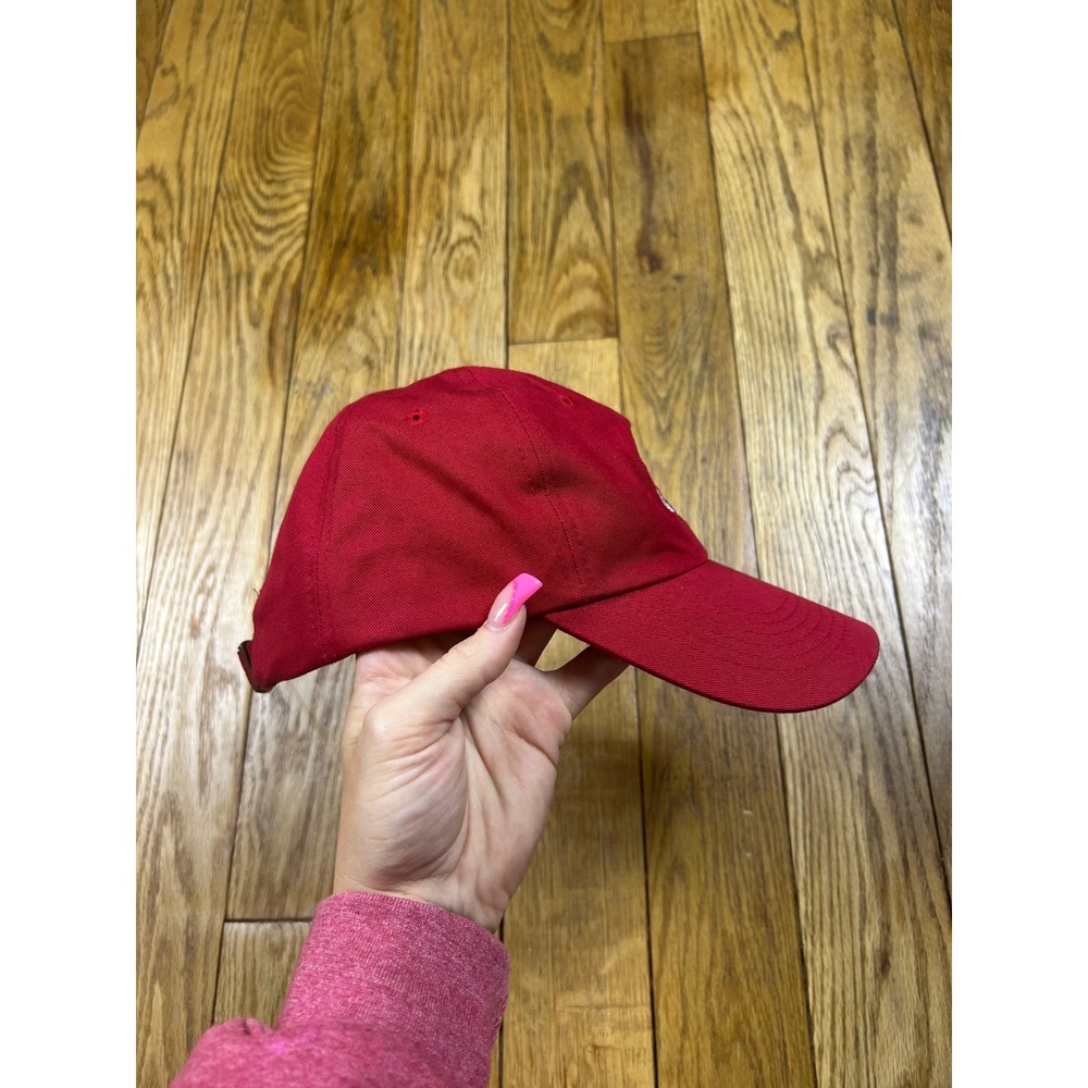 Ohio State Buckeyes Hat Cap Red Adjustable Sportsman Cotton Baseball - Picture 3 of 6